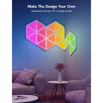 Govee Triangle Light Panels with RGBIC Smart Control