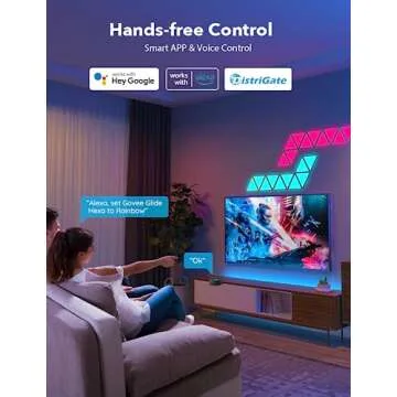 Govee Triangle Light Panels with RGBIC Smart Control