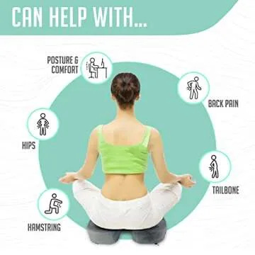 Cushy Tushy Travel Seat Cushion for Pain Relief