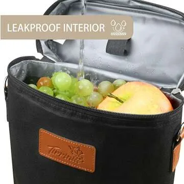 Tirrinia Insulated Wine Tote Carrier for All Occasions