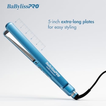 BaBylissPRO Nano Titanium Flat Iron - Premium Quality Styling Tool