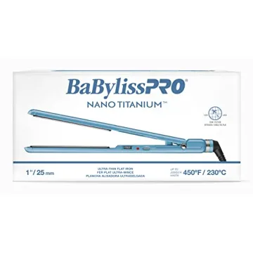 BaBylissPRO Nano Titanium Flat Iron - Premium Quality Styling Tool