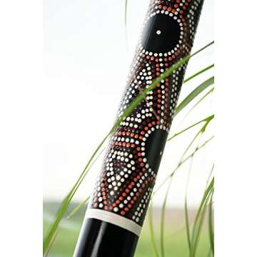 Bamboo Rainstick,Creates a Sustaining Trickle Effect — NOT MADE IN CHINA — For Sound Healing Therapy, Yoga and Meditation, 2-YEAR WARRANTY