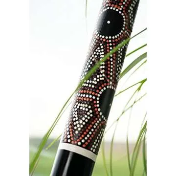 Bamboo Rainstick,Creates a Sustaining Trickle Effect — NOT MADE IN CHINA — For Sound Healing Therapy, Yoga and Meditation, 2-YEAR WARRANTY