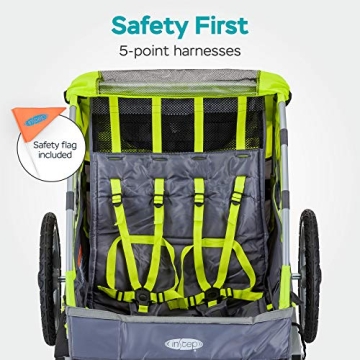 InStep Quick-N-EZ Bike Trailer - Versatile & Safe for Kids