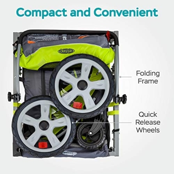 InStep Quick-N-EZ Bike Trailer - Versatile & Safe for Kids