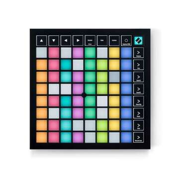 Novation Launchpad X MIDI Grid Controller for Ableton Live/Logic Pro — Easy Controls, Dynamic Note Playing, Scale Modes