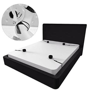 UTIMI Sex Bondage BDSM Restraints Kit with Blindfold & Cuffs