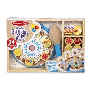 Melissa & Doug Birthday Party Cake for Kids' Playtime