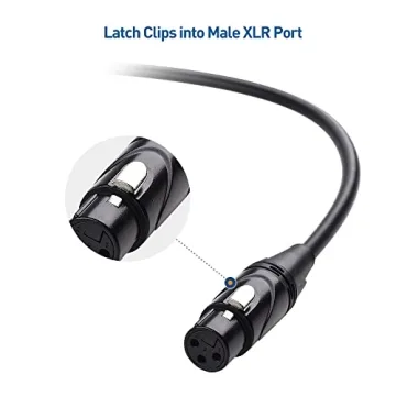 Premium 6ft XLR to XLR Microphone Cables 2-Pack