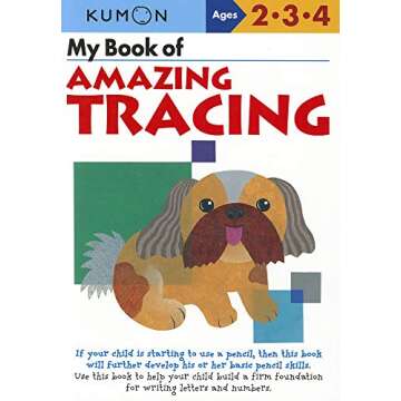 My Book of Amazing Tracing (Kumon Workbooks)