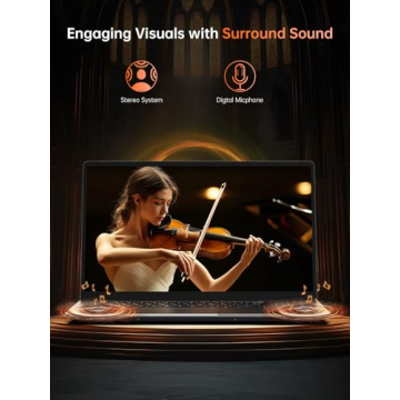 Gaming Laptop, Laptop with AMD Ryzen 7 5825U (8C/16T, Up to 4.5GHz), 16GB RAM 512GB NVMe SSD Laptop Computer, Radeon RX Vega 8 Graphics, 16.1-inch FHD Display, WiFi 6, 53Wh Battery, Backlit KB