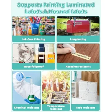 Vixic M960 Bluetooth Label Maker Portable Rechargeable Printer