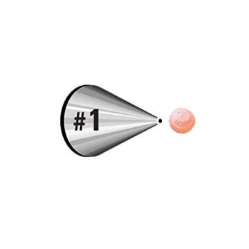Wilton Cake Decorating Tip Pkg Round #1