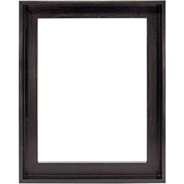 Canvas Floating Frame, Picture Wall Art Painting Frame for Finished Canvas Painting 1-1/4 Deep Pictu...