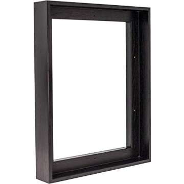 Canvas Floating Frame, Picture Wall Art Painting Frame for Finished Canvas Painting 1-1/4 Deep Picture Art Wall Decor