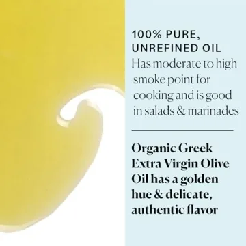 Organic Extra Virgin Olive Oil - Authentic Greek Flavor