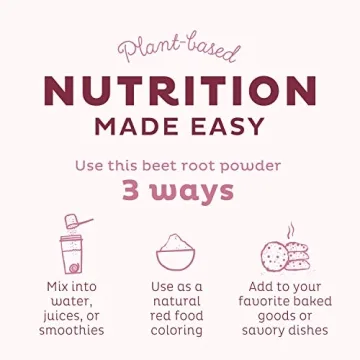 KOS Organic Beet Root Powder - Pure & Powerful Nutrients