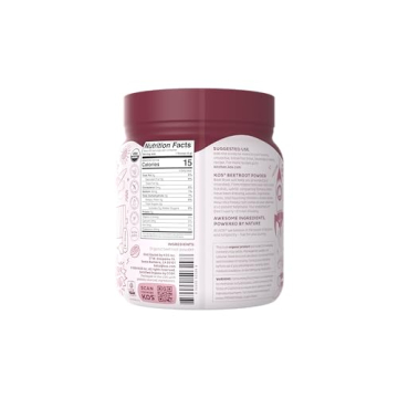 KOS Organic Beet Root Powder - Pure & Powerful Nutrients