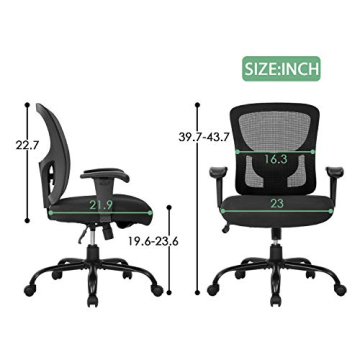 BestOffice Big and Tall Office Chair for Ultimate Comfort