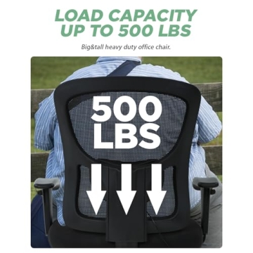 BestOffice Big and Tall Office Chair for Ultimate Comfort