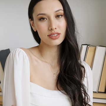 Honeycat Tiny Crescent Horn Necklace in 18k Gold Plate | Minimalist, Delicate Jewelry (Gold)