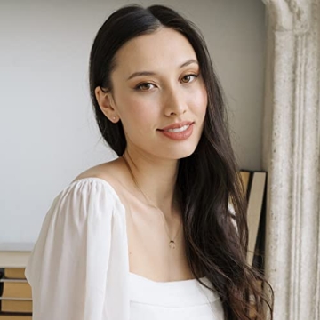 Honeycat Tiny Crescent Horn Necklace in 18k Gold Plate | Minimalist, Delicate Jewelry (Gold)