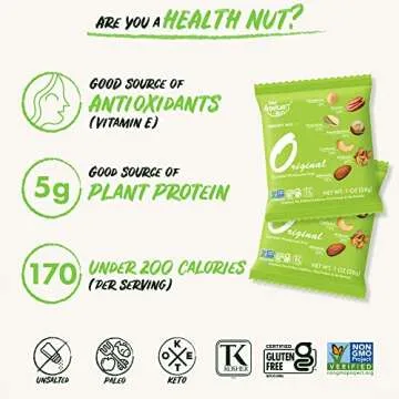 Daily Gourmet Nuts - Unsalted Mix for Healthy Snacking