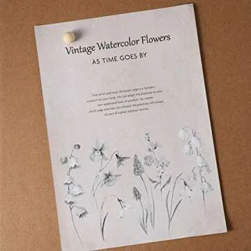 Wooden Push Pins Thumb Tacks Push Pins for Cork Board Round Head Map with Steel Needle Point Boho Office Supplies(White,80 Pieces)