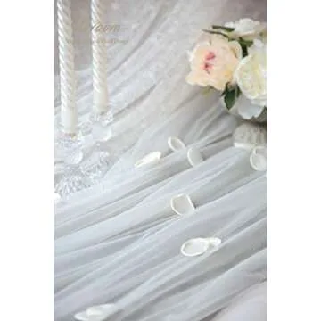 Floroom 500pcs Silk Rose Petals for Wedding Decoration