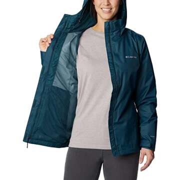 Columbia Women's Arcadia II Jacket, Night Wave, Large