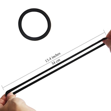 Durable 20 PCS Large Hair Ties for Thick Hair