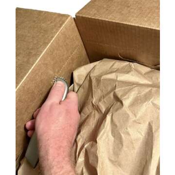 Box Resizer Tool with Scoring Wheel - Utility Knife Cardboard Scorer, Reducer - Box Cutter Sizer Tool for Resizing Reducing Size of Shipping Boxes