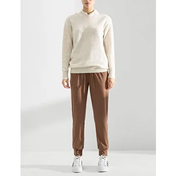 AJISAI Women's Joggers - Perfect Fit Leisure Pants With Pockets