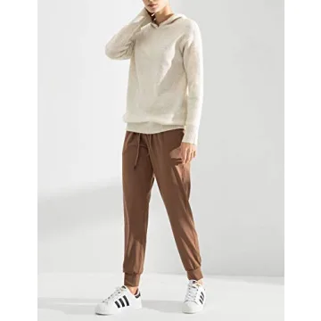 AJISAI Women's Joggers - Perfect Fit Leisure Pants With Pockets