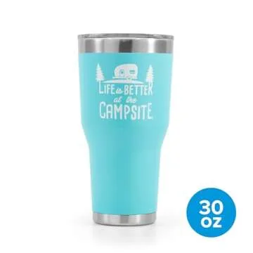 Camco Life is Better at The Campsite 30oz Tumbler