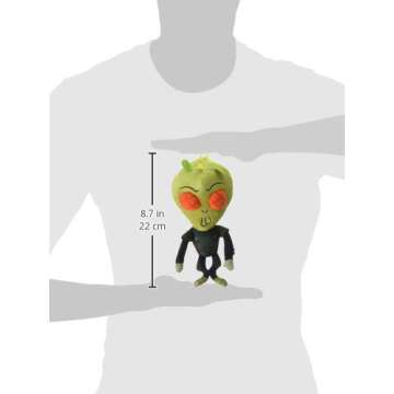 Funko Galactic Plushies: Rick and Morty Krombobpulous Michael Collectible Figure, Multicolor