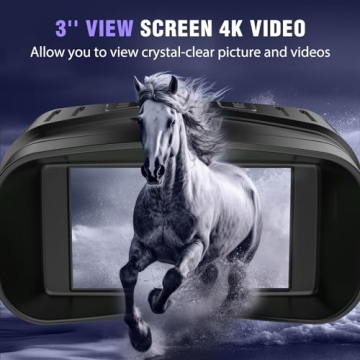 4K Night Vision Goggles 5000mAh Battery 32GB TF Card