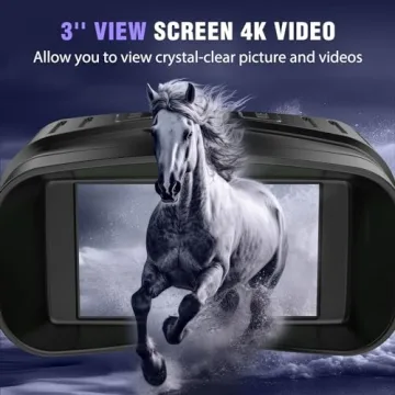 4K Night Vision Goggles 5000mAh Battery 32GB TF Card