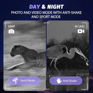 4K Night Vision Goggles 5000mAh Battery 32GB TF Card