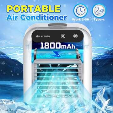 Glacier Breeze Portable AC Unit for Instant Cooling