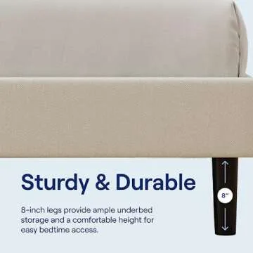 Nectar Bed Frame & Headboard - Modern Elegance & Support