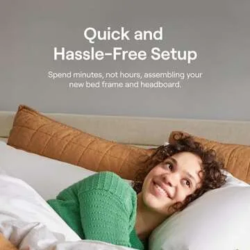 Nectar Bed Frame & Headboard - Modern Elegance & Support