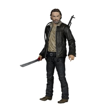 McFarlane Toys The Walking Dead Deputy Rick Grimes 5in Figure: Articulated Collectible