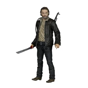 McFarlane Toys The Walking Dead Deputy Rick Grimes 5in Figure: Articulated Collectible