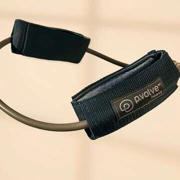 Pvolve Ankle Workout Bands for Home Fitness - Mint