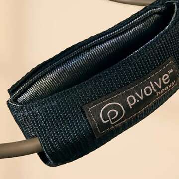 Pvolve Ankle Workout Bands for Home Fitness - Mint