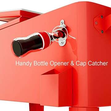 Giantex 80 Quart Rolling Cooler Cart for Outdoor Parties