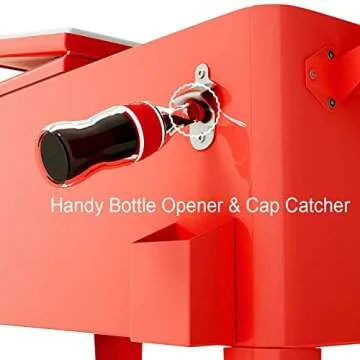 Giantex 80 Quart Rolling Cooler Cart for Outdoor Parties