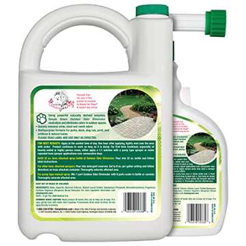 Simple Green Outdoor Odor Eliminator for Pets, Dogs, Ideal for Artificial Grass & Patio (32 oz Hose ...